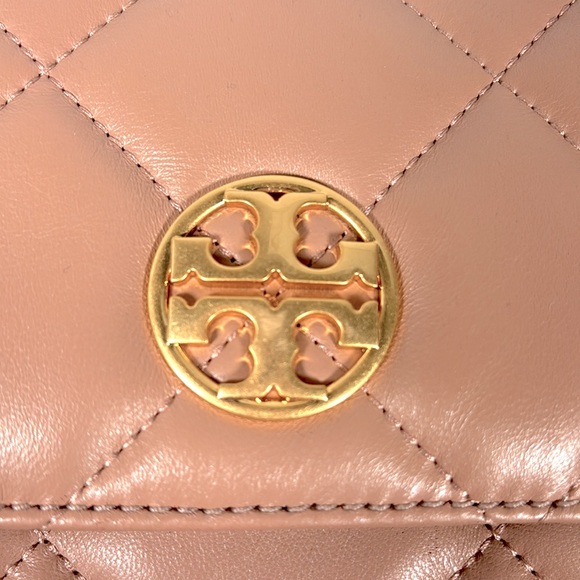 Tory Burch Belt Bag Blush Pink Leather Gold Tone Hardware - Picture 3 of 7